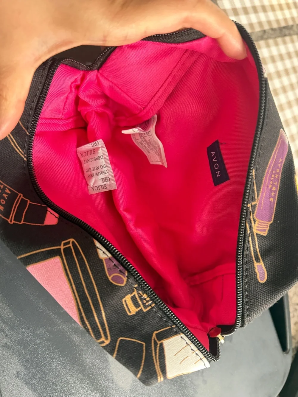 Avon Beauty Resolutions Cosmetics Travel Makeup Bag NWT